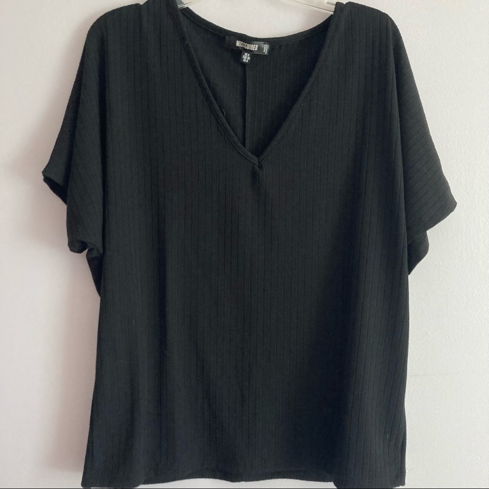 Missguided oversized shirt